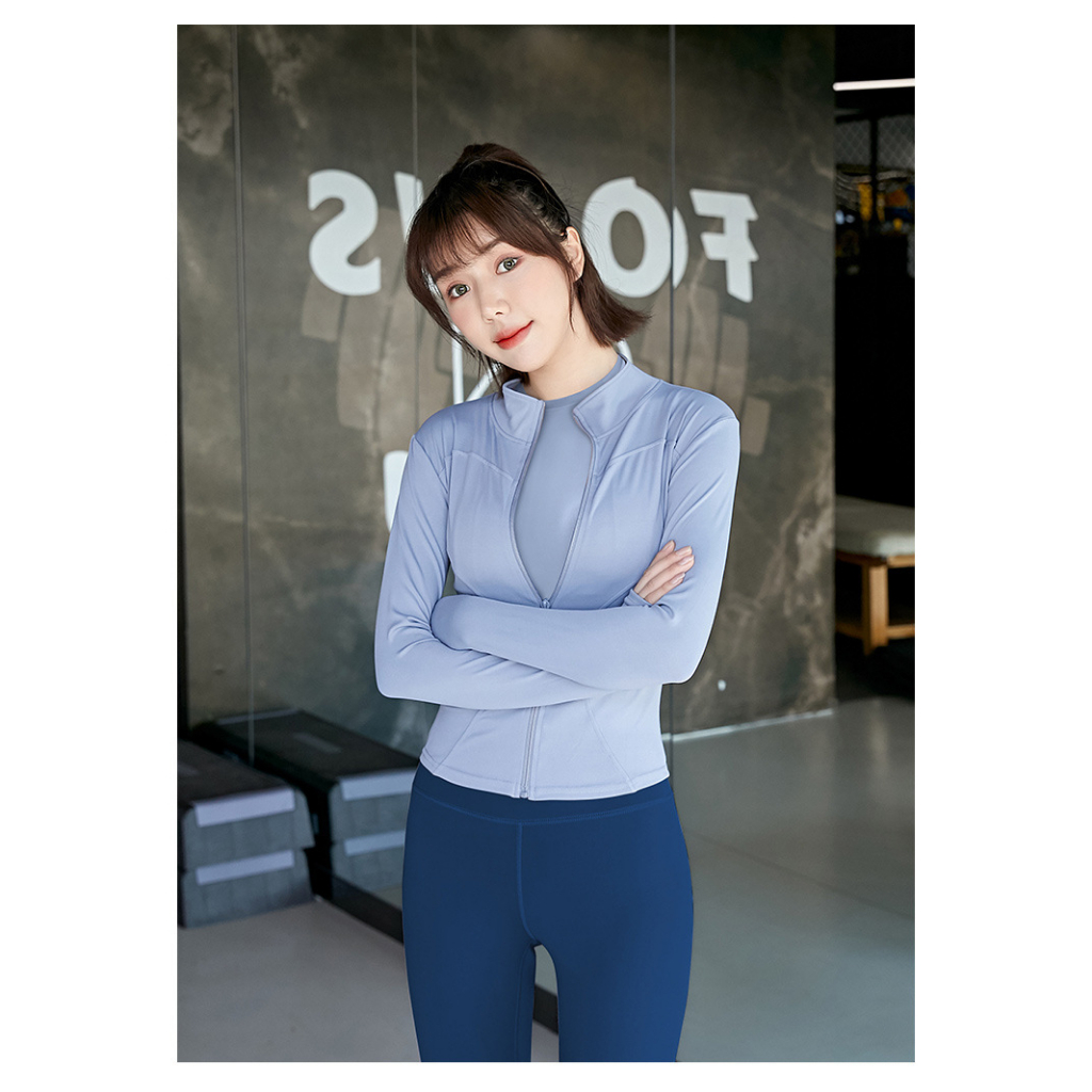 Áo khoác thể thao nữ, Áo khoác tập gym nữ A040