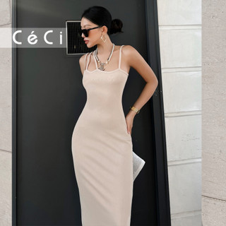 CECI Đầm body dây chéo tôn dáng sexy phù hợp đi chơi, đi tiệc.