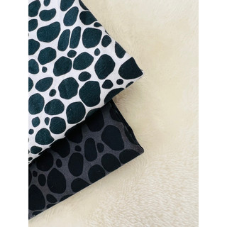 Vải thun cotton 4c hoạ tiết da beo
