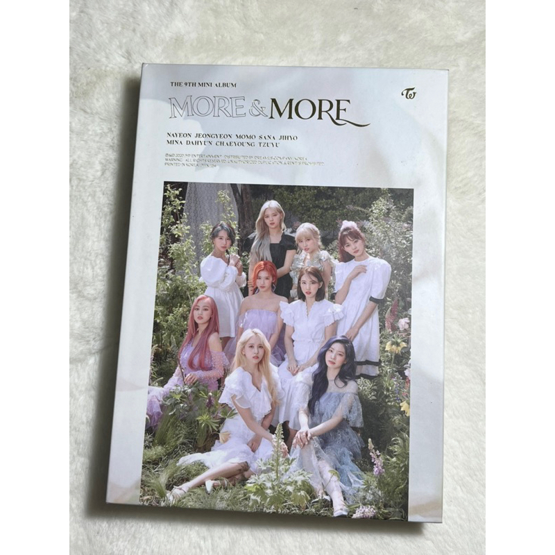 Album More&More Twice kpop Official