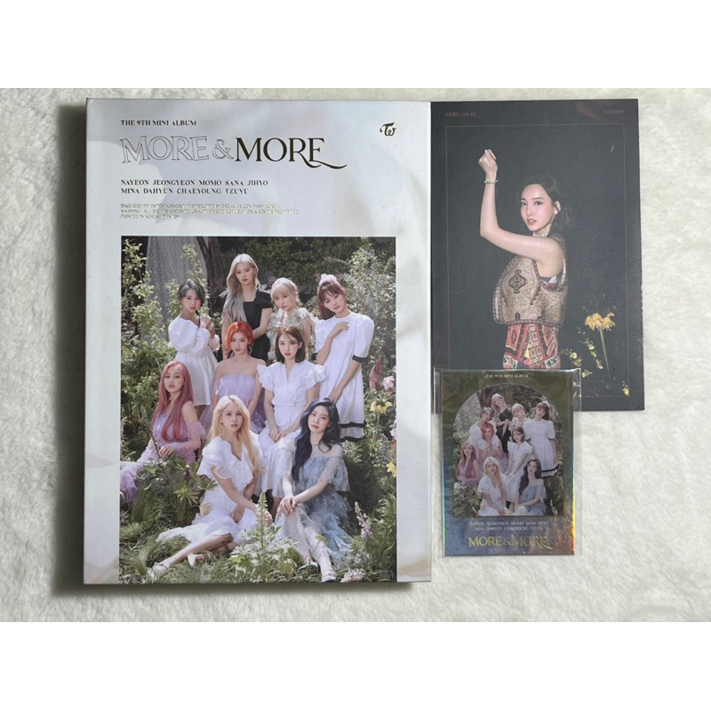Album More&More Twice kpop Official