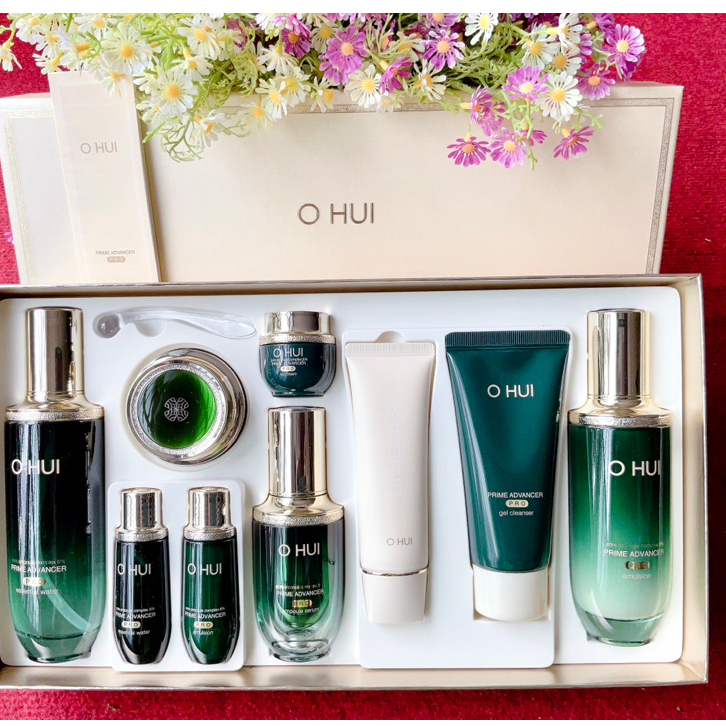 SET OHUI XANH PRIME ADVANCER giúp cải thiện nếp nhăn, chống lão hoá, cấp ẩm và căng bóng…