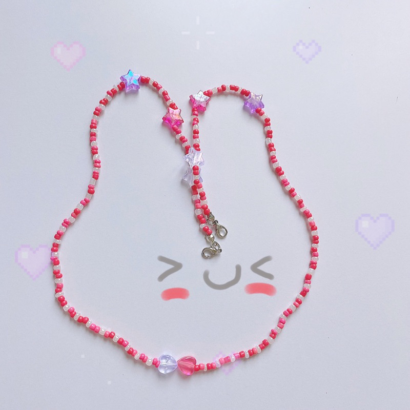 Dây đeo khẩu trang hạt cườm handmade