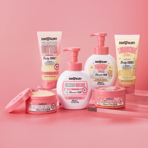 Kem dưỡng thể dành cho da siêu khô Soap & Glory Whipped Body Cream 200ml