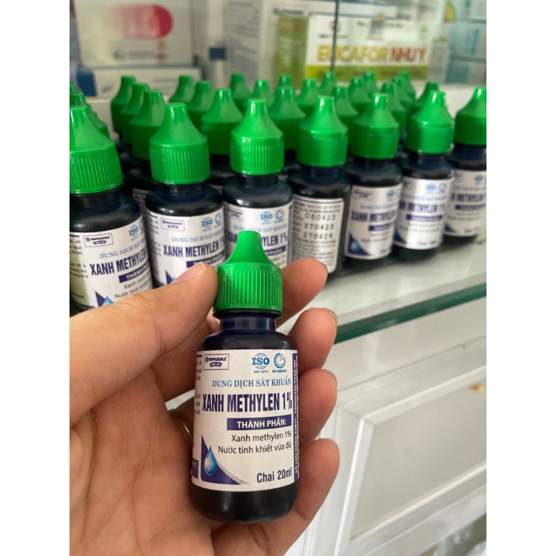 Xanh Methylen HD Pharma chai 20ml như hình