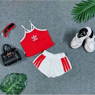 Set Bộ Thể Thao Đùi Bé Gái