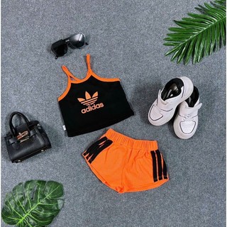 Set Bộ Thể Thao Đùi Bé Gái