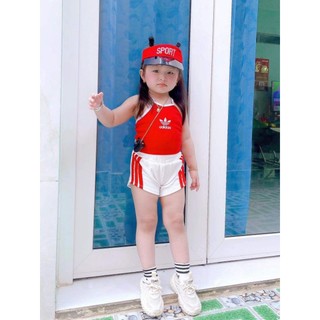 Set Bộ Thể Thao Đùi Bé Gái