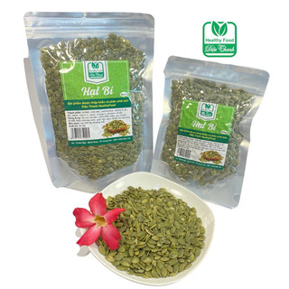 Hạt bí xanh Ấn Độ sống , chín chưa rang thơm ngon, chắc hạt 500gr