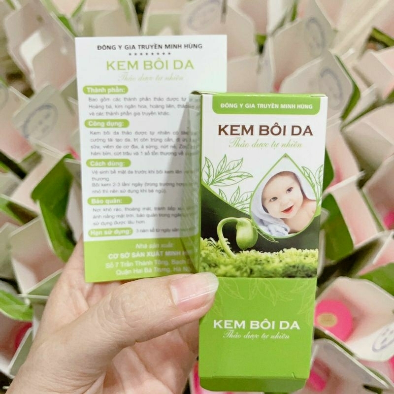 Kem Bôi Da Minh Hùng chính hãng