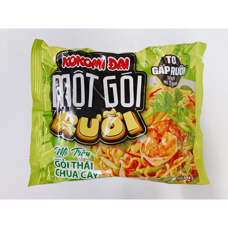 Thùng 30g mì trộn Kokomi Đại Một Gói Rưỡi