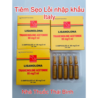 Tiêm sẹo lồi ITALY (Có kèm 2kim tiêm) chính hãng - lẻ 1 ống