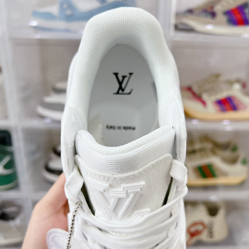 Giày Nike_Trắng LV AF1, Giày Air Force 1 LV Louis Vuitton Nam Nữ Hàng Đẹp Full Box Bill