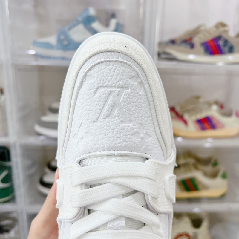 Giày Nike_Trắng LV AF1, Giày Air Force 1 LV Louis Vuitton Nam Nữ Hàng Đẹp Full Box Bill