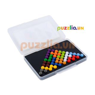 [Bộ mới 3 sách] Beads Puzzle Triangle 2D3D (Tam giác 3D)