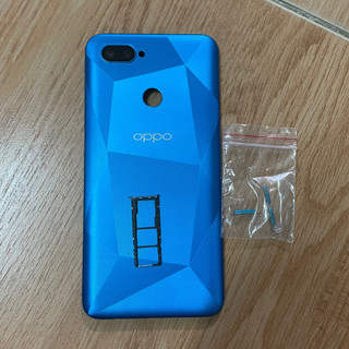 lưng vỏ oppo A12 ,kèm khay sim,phím,kính camera,ko xương