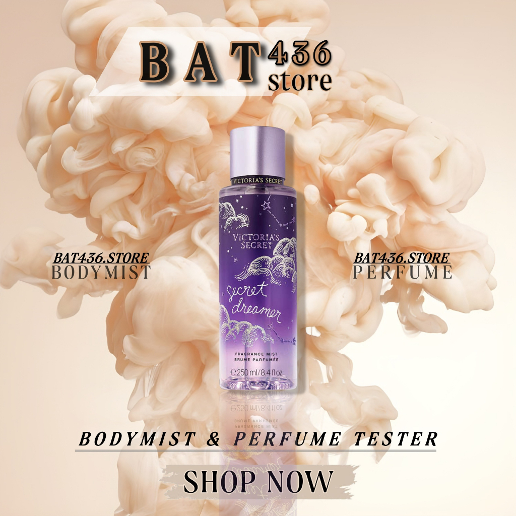 ⚜BAT436⚜ Xịt thơm dưỡng thể body mist 𝐕𝐢𝐜𝐭𝐨𝐫𝐢𝐚'𝐬 𝐒𝐞𝐜𝐫𝐞𝐭 - 𝐒𝐄𝐂𝐑𝐄𝐓 𝐃𝐑𝐄𝐀𝐌𝐄𝐑