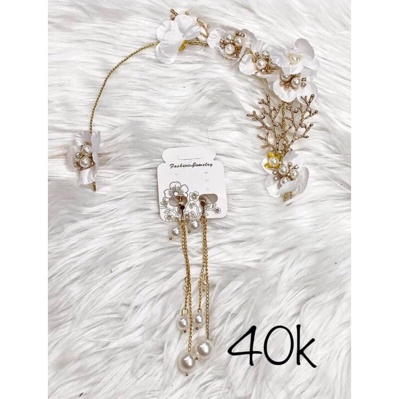 Cài tóc và bông tai