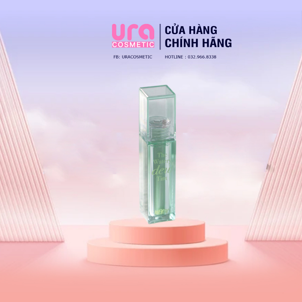 Son Tint Lì, Lâu Trôi Cho Đôi Môi Ẩm Mịn Merzy The Watery Dew Tint