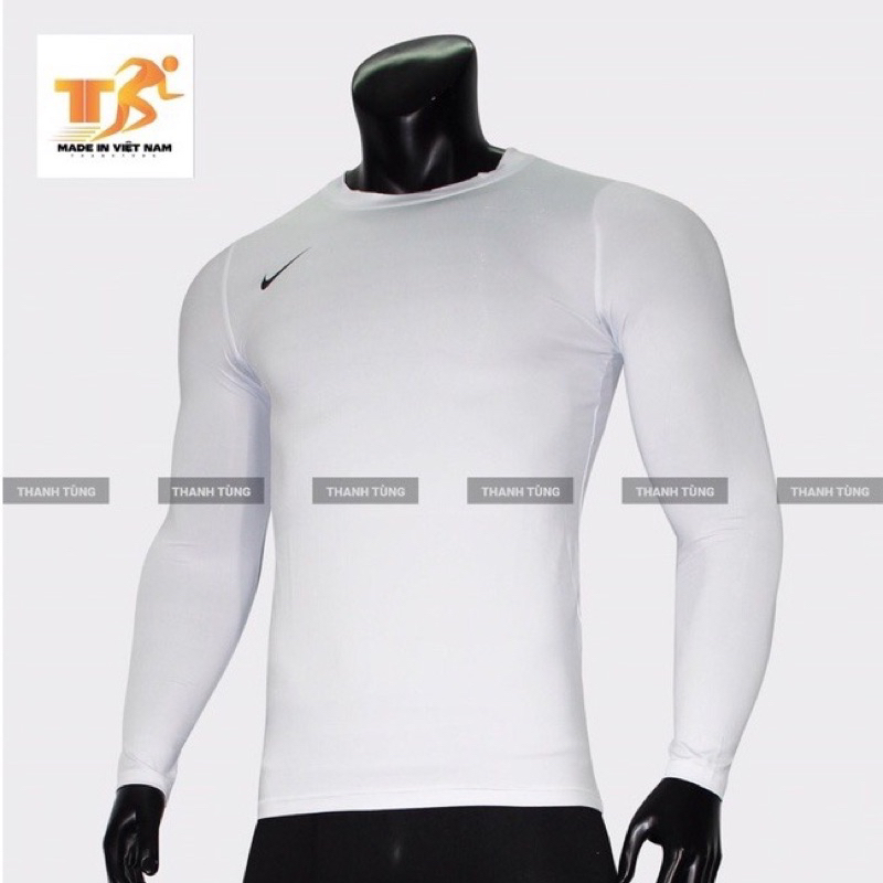 Áo Giữ Nhiệt Nam 💎𝑭𝑹𝑬𝑬𝑺𝑯𝑰𝑷💎 Áo Dài Tay Nam Body Bóng Đá Co Dãn 4 Chiều