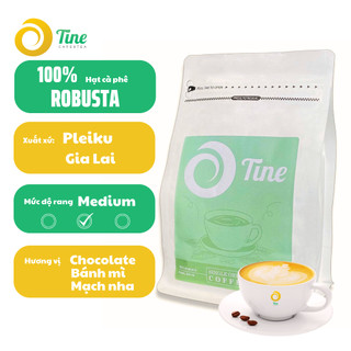 Cà phê nguyên chất tinecafe 100% robusta pleiku gia lai