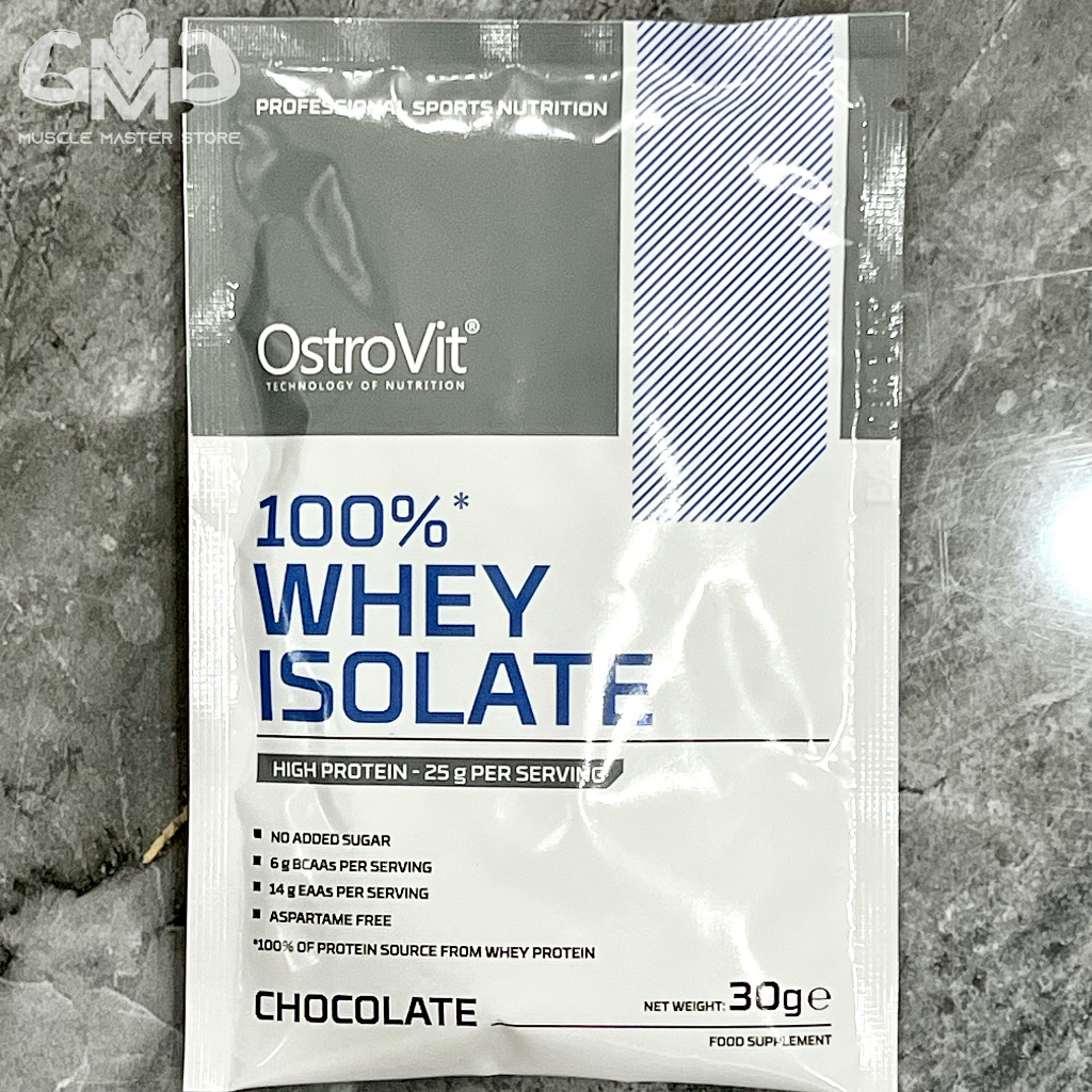 Gói Sample Dùng Thử Ostrovit Whey Protein Isolate 30g