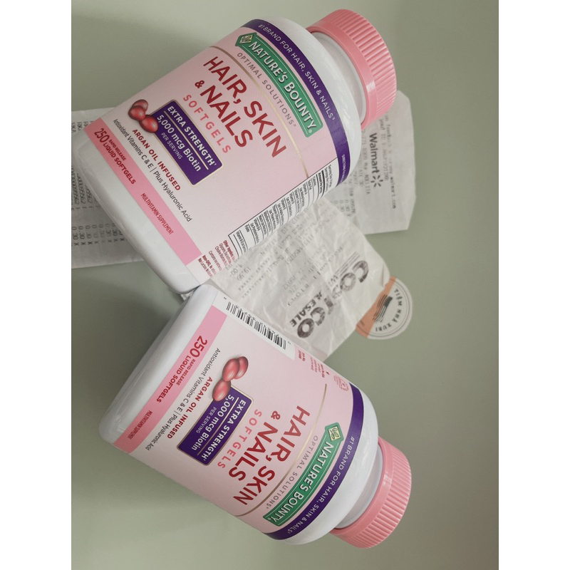 Viên Hỗ Trợ Mọc Tóc Hair Skin Nail 250 Viên Của Mỹ