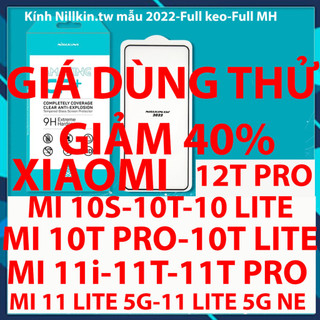 Kính cường lực Nillkin.tw mẫu 2022 cho Xiaomi Mi 10T Lite/11T/11T Pro/11 Lite/11 Lite 5G NE/11i/10S/10T/10T Pro/10 Lite