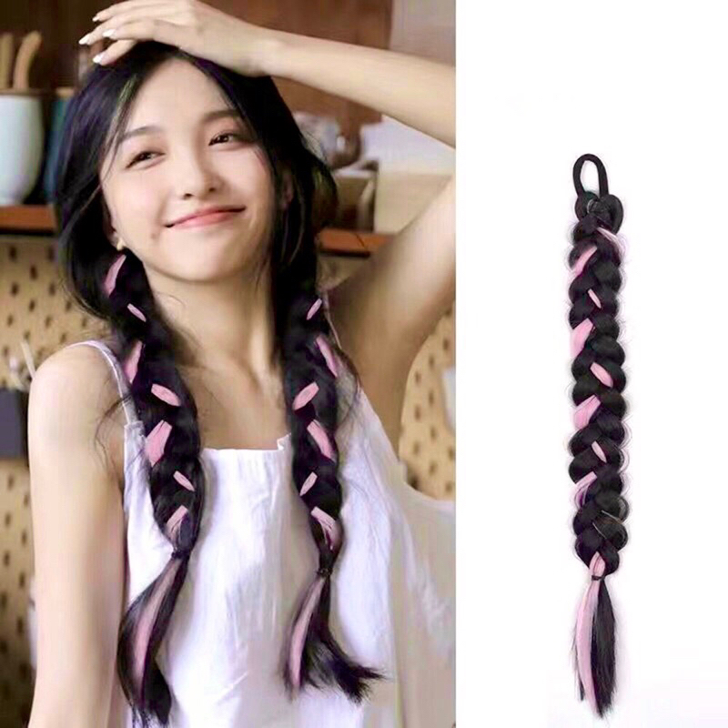 Đuôi Tóc Giả Tết Bím Tự Nhiên Dài 40cm và 60cm X102