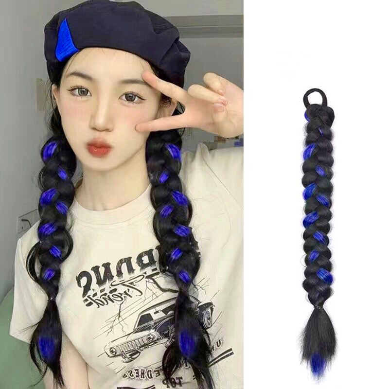 Đuôi Tóc Giả Tết Bím Tự Nhiên Dài 40cm và 60cm X102
