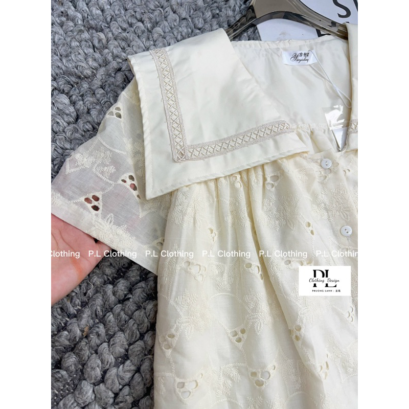 Váy Đuôi Cá Jenna Chất Ren Boi Cao Cấp Lót Voan Mềm Tiểu Thư