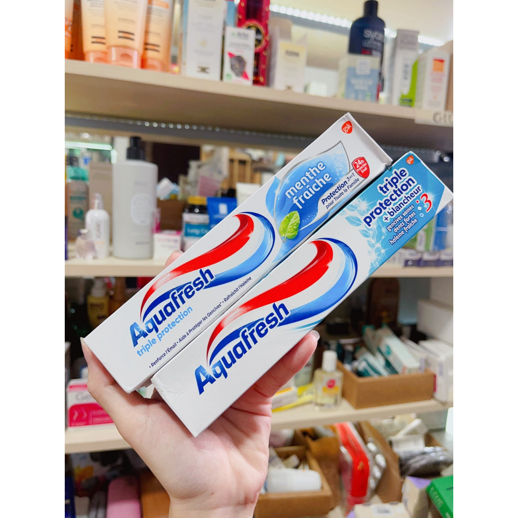 Kem đánh răng Aquafresh hơi thở thơm mát