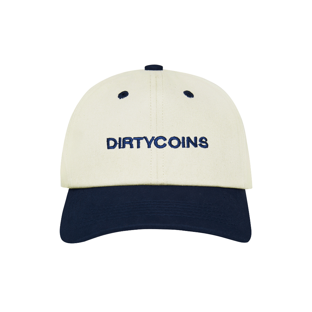 Nón DirtyCoins Logo Dad Cap - Blue/Cream