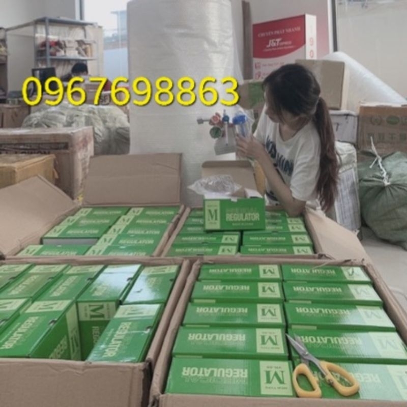 Bộ Van Điều Áp Bình Khí Argon