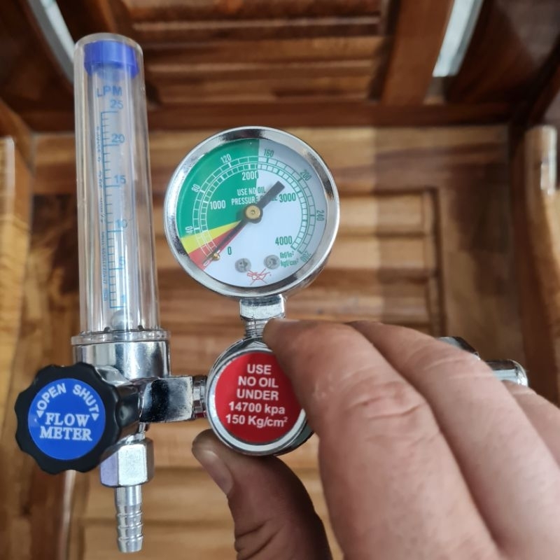 Bộ Van Điều Áp Bình Khí Argon