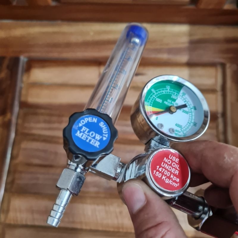 Bộ Van Điều Áp Bình Khí Argon