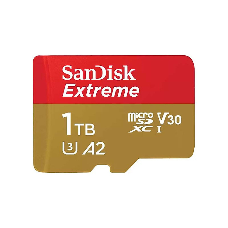 Thẻ nhớ MicroSDXC SanDisk Extreme A2 512GB / 1TB V30 U3 4K Class 10 UHS-I 190MB/s - Chính Hãng