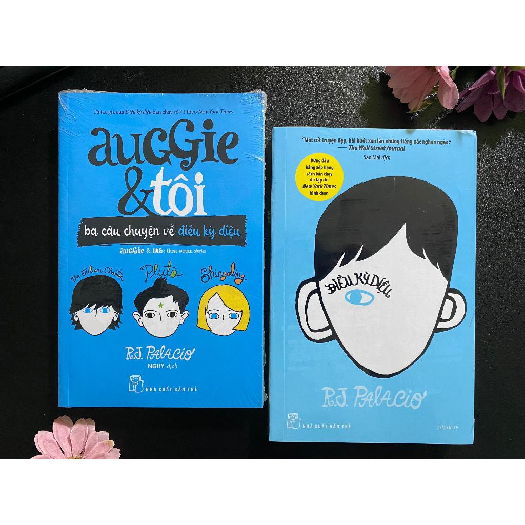 Sách - Combo 2 cuốn Điều Kỳ Diệu + Auggie &amp; Tôi: Ba Câu Chuyện Về Điều Kỳ Diệu ( combo, lẻ tùy chọn ) - NXB Trẻ