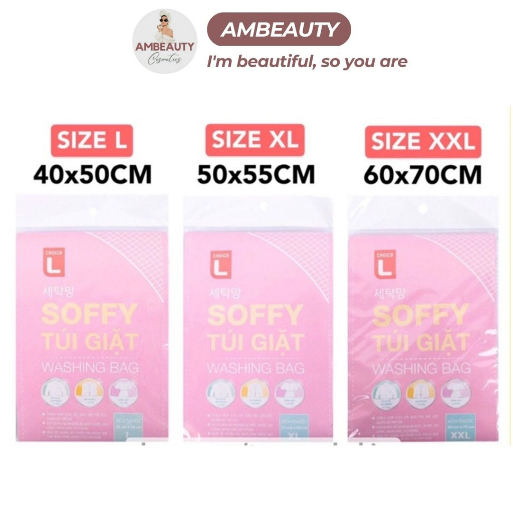 Túi Giặt Soffy Choice L Đủ Size L/XL/XXL