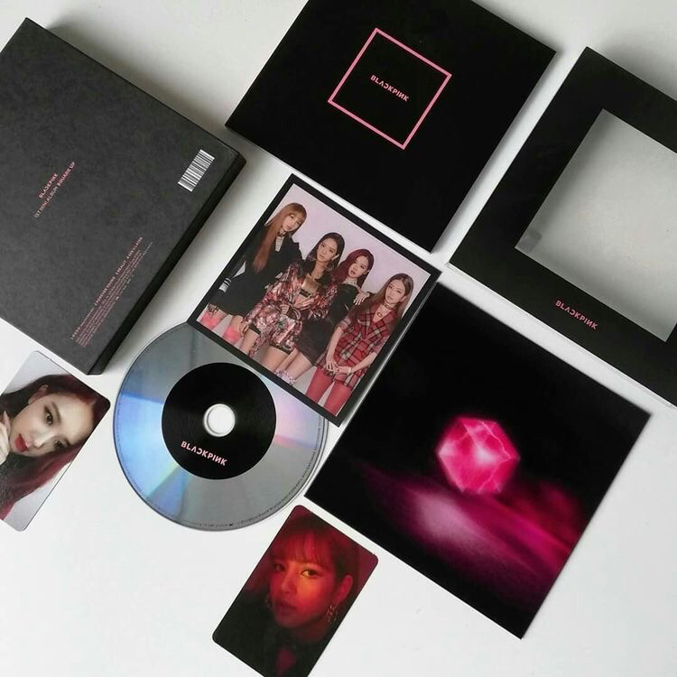 Bộ Ảnh Album BLACKPINK SQUARE UP Nguyên Seal