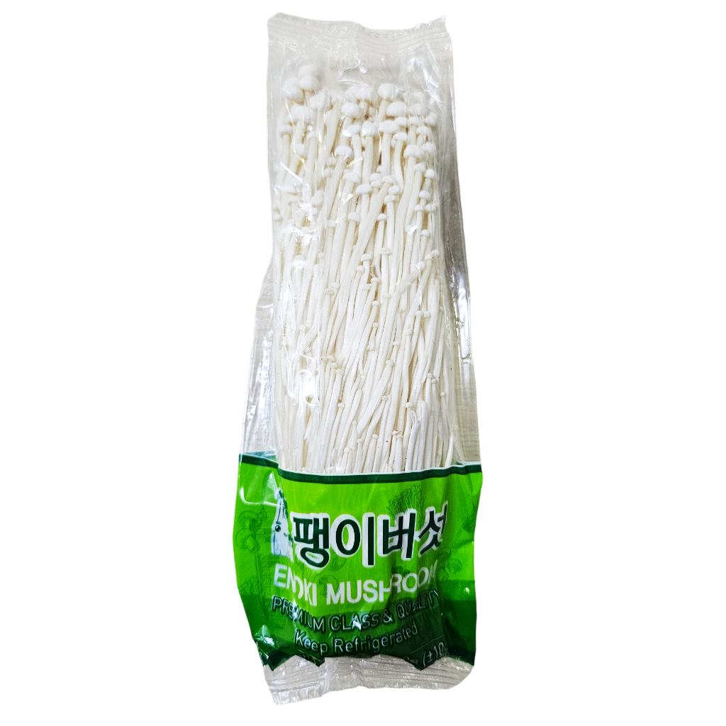 Nấm Kim Châm Hàn Quốc 150gr 450gr Hàng Sạch Tươi Mới - Nấm Xanh