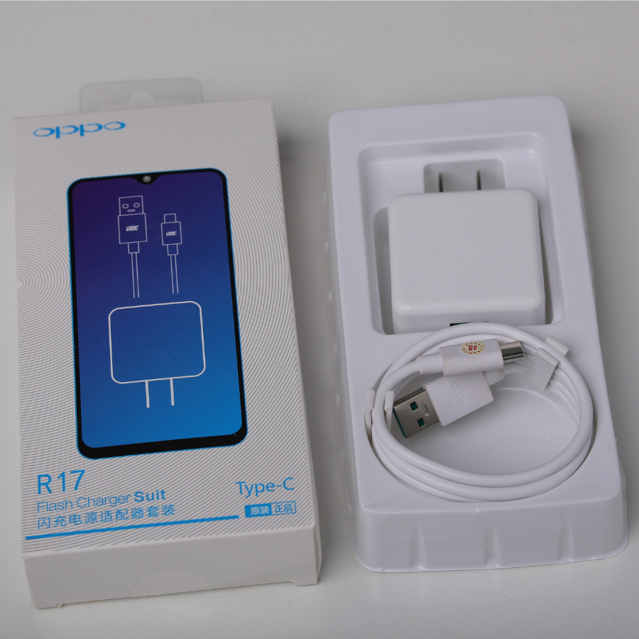 Sạc nhanh Oppo Type C kèm dây sạc Oppo 20W Vooc R17 hàng new zin NAKA Bảo hành lỗi 1 đổi 1 30 ngày