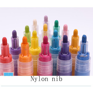 Bút acrylic vẽ trên được mọi chất liệu (vẽ vải, kính, giấy...)