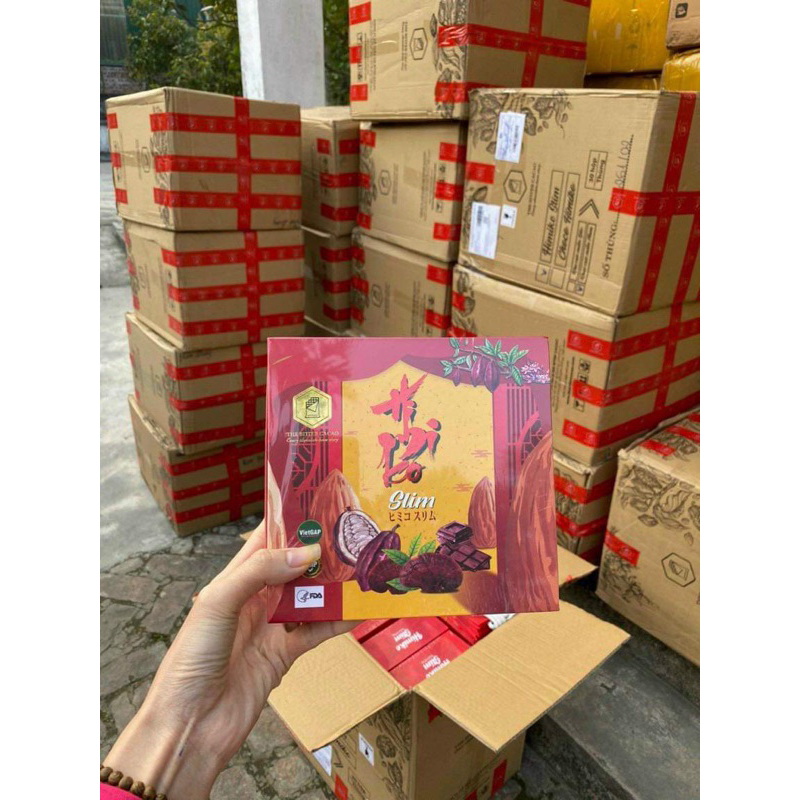 CACAO GIẢM CÂN HIMIKOSLIM MẪU MỚI CAM KẾT GIẢM 3-5kg SAU 1 LIỆU TRÌNH..