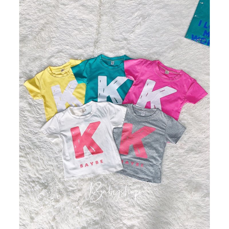 Áo phông trẻ em chất cotton mát lạnh, đủ size 12-39kg cho bé