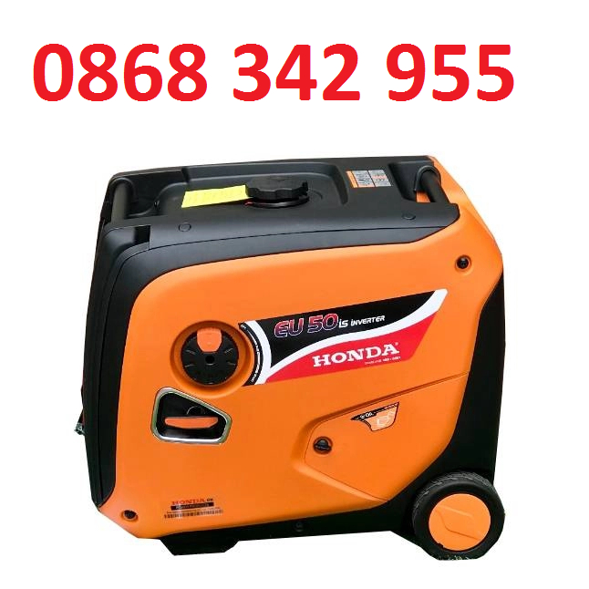 Máy Phát Điện Chạy Xăng Honda 5KVA EU50is Inverter Siêu Cách Âm
