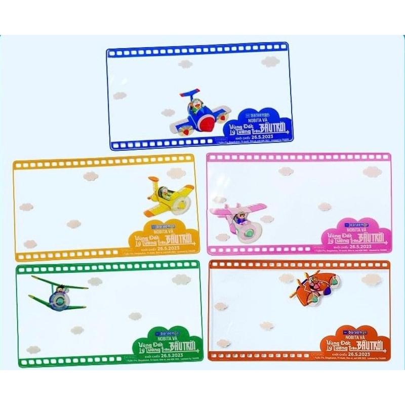 FULL 5 CARD DORAEMON | NOBITA VÀ VÙNG ĐẤT LÝ TƯỞNG TRÊN BẦU TRỜI