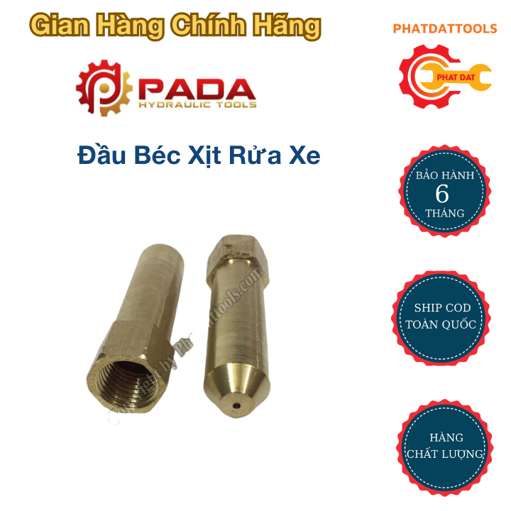 Đầu Béc Xịt Rửa Xe Đồng