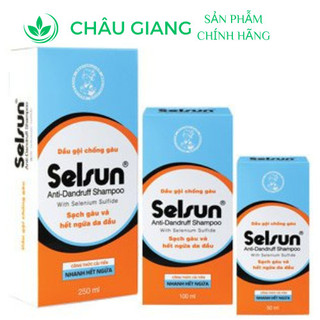 Dầu gội chống gàu và ngứa selsun 100ml chính hãng