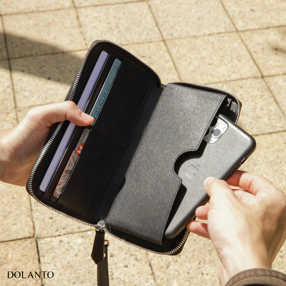 Ví DOLANTO BRAND® Phone Saffiano Wallet